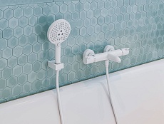 Держатель для ручного душа Hansgrohe Porter E 28387700 матовый белый