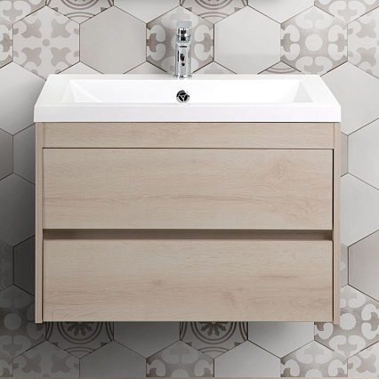 Мебель для ванной Art&Max Family 50 см подвесная, Pino Bianco