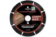 Диск с карбид-вольфрамовый кромкой по дереву MKSS Toolbox CarbideWood SS0503 125x22,23мм SS05030125