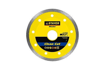 Диск алмазный отрезной по керамической плитке CERAMIC (22х180 мм) Stayer 36675-180_z01