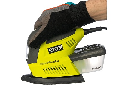 Универсальная шлифмашина Ryobi + 30 шлифлистов RMS180-SA30 5133002910