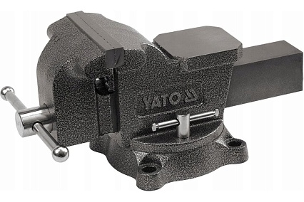 Слесарные поворотные тиски Yato 150 мм, 19 кг YT-65048