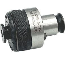 Головка к резьбонарезному патрону для метчиков М6, GT12, d=19 мм TORNERI 041841