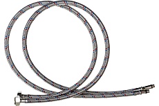 Гибкая подводка для смесителей ELKA (оплетка нерж.сталь) 1/2&quot;, вр/нр м10, 100 см (пара) 694687891809