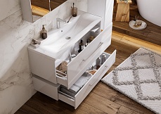 Мебель для ванной Акватон Мадрид 120 М с ящиком, белый