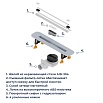 Трап для душа RGW SDR-56 60 см хром 79215660-01