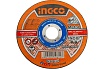 Круг отрезной Metal/Inox (125х1.2х22 мм; Тип 41; A 30; RBF) Ingco MCD121251