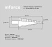 Сверло ступенчатое (6-30 мм; M42) Inforce 11-01-492