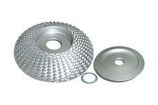 Диск шлифовальный по дереву 84x22.2/16 мм сфера сплошной Skrab 34672