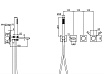 Смеситель для ванны Vincea Альто (Alto) VBTW-6AL1CH хром