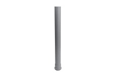 Труба RTP ВК ПП 125x3.1x1500 серый 32952