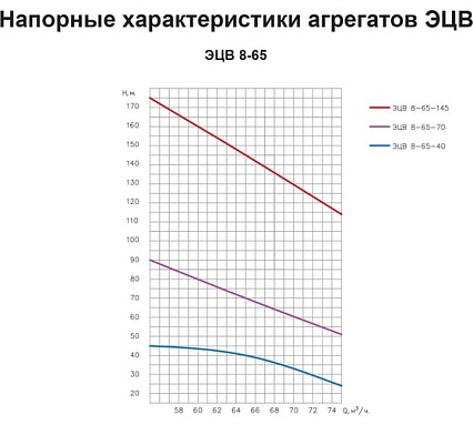 Насос ESQ ЭЦВ 8-65-70 02.06.000095