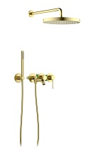 Душевой набор Timo Saona SX-2348/17SM золото матовое