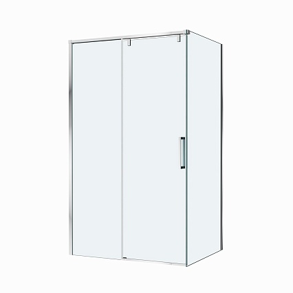 Душевой уголок BelBagno SOFT_CLOSE-1-AH-1-120/100-C-Cr 120x100 прозрачный, хром Душевой уголок BelBagno SOFT_CLOSE-1-AH-1-120/100-C-Cr 120x100 прозрачный, хром