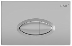 Кнопка смыва D&K Rhein Marx DB1399002 матовый хром