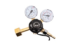 Регулятор расхода газа для углекислоты и аргона У 30/АР, 40 КРП, 220V, с подогревателем 220V, 15 МПа, 30/40 л/мин, поверенный Krass 2133507PV