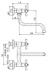 Смеситель для раковины Rav Slezak Morava MK101.5/21Z