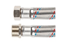 Гибкая подводка для воды AV Engineering гайка 1, штуцер 1 80 см AVE20780