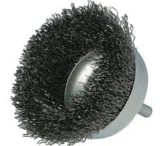 Щетка чашечная 80х25 мм, с хвостовиком, сталь Faster Tools 3502