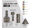 Фреза алмазная пальчиковая Extra Line V-TECH 10-25x50 мм, М14 Diam 320304