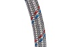 Подводка для смесителей СТМ сталь, 1/2xM10x80 см., короткий штуцер CWFSS080