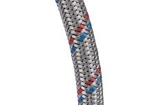 Подводка для смесителей СТМ сталь, 1/2xM10x80 см., короткий штуцер CWFSS080
