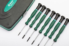 Набор отверток для высокоточных работ, форма звездочка torx, 7шт Sata 09315