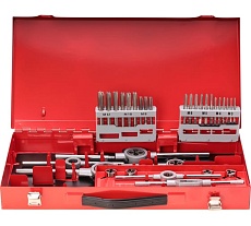 Набор метчиков и плашек RUKO M3-M12 мм HSS-G 37пр 245020
