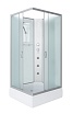 Душевая кабина Niagara NG 33984-14QBKG 90x80 стекло матовое, без крыши, гидромассаж
