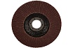 Диск наждачный лепестковый для УШМ (125х22,2 мм; Р100) FIT IT 39555