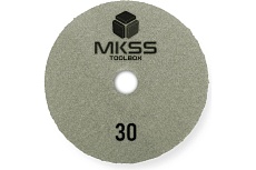 Алмазный гибкий шлифовальный круг MKSS Toolbox MK2604 АГШК Ø100 Р30 для мокрой шлифовки MKSS MK26040030