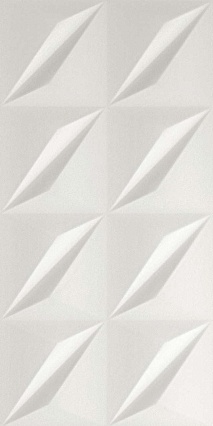 Плитка Atlas Concorde 3D Wall Design 3D Flash White Matt 40x80 см, 8DFW