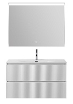 Мебель для ванной BelBagno Uno 100 см Bianco Opaco