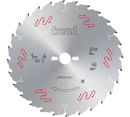 Пила дисковая 250x2.5x30 мм, Z24, HM Freud Lu1F 0100