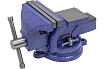 Стальные поворотные тиски с наковальней Rockforce 4", 100 мм RF-6540204W(58919)