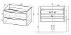 Мебель для ванной Vincea Fine 80 см R.Wood