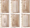 Душевая дверь Huppe Studio Victorian 121x201 R SV0701.093.322 гл.золото/прозрачная