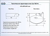 Раковина Gid 78014T 41.5 см