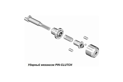 Угловая композитная пневмотрещотка Byemax BM-34-3117