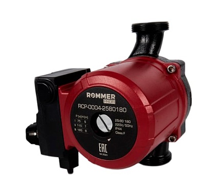 Циркуляционный насос Rommer profi 25/80-180 RCP-0004-2580180 RG0091N6E5OUUH