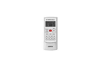Сплит-система Centek площадь 35 кв.м, уровень шума 26Дб, 3550/3650W скрытый LED дисплей, EER-3.21, компрессор GMCC CT-65B12
