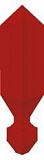 Вставка Marazzi Italy Oxford Angolare Merton Rojo 1.5х1.5 см, DCCU