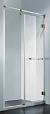 Душевая дверь RGW Viscount VI-01 100x195 прозрачное, белый/золото