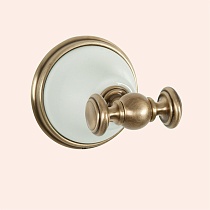 Крючок TW Harmony TWHA016bi/br бронза, белый
