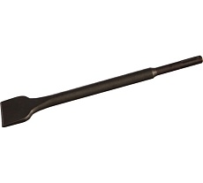 Зубило плоское широкое для перфораторов SDS-Plus (40х250 мм) Зубр 29233-40-250