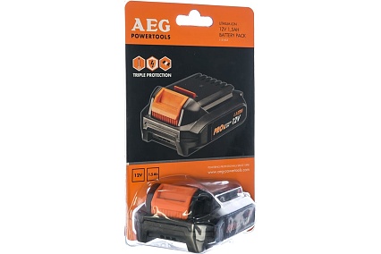Аккумулятор L1215G3 (12 В; 1.5 А*ч; Li-Ion) AEG  4932451094