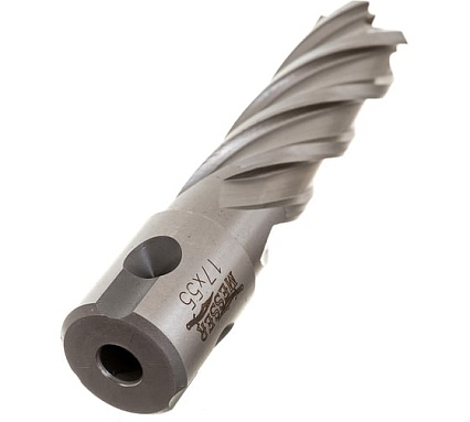 Сверло корончатое по металлу HSS (17х55 мм) Messer 10-50-017