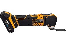 Многофункциональный инструмент JCB (-18MT-B-E) 18 V, 5000-15000 об/мин, ЗУ (-18VFC-E)2.4 A, аккум. батарея (-20LI-E) 2.0AH -18MT-2XB-E(57233) JCB-18MT-2XB-E(57233)
