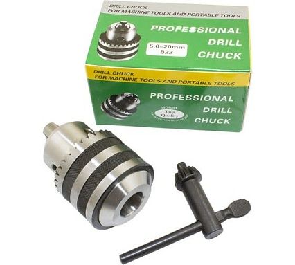 Патрон сверлильный ПС-20 В22 5-20 мм J2120 CNIC 29908