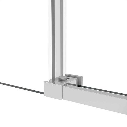 Душевая дверь Vincea Слим Софт (Slim Soft) VDS-1SS120CLBC 120x200 брашированная медь, прозрачная